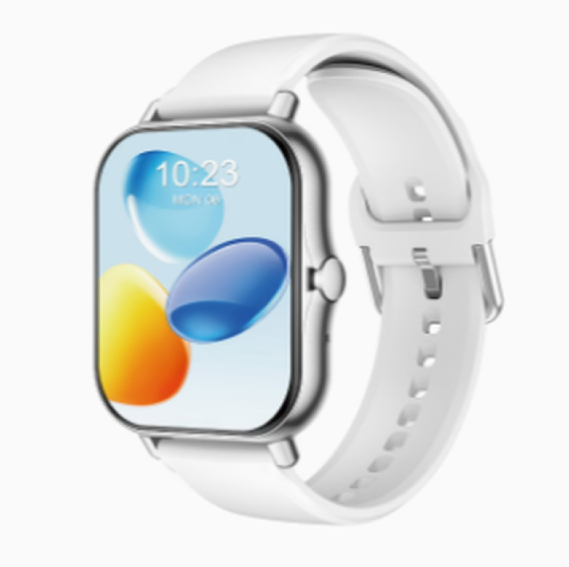 Reloj de pantalla rectangular, vista 1